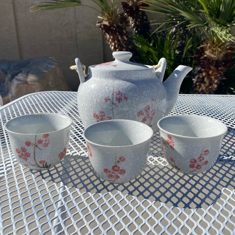 Floral Tea Set
